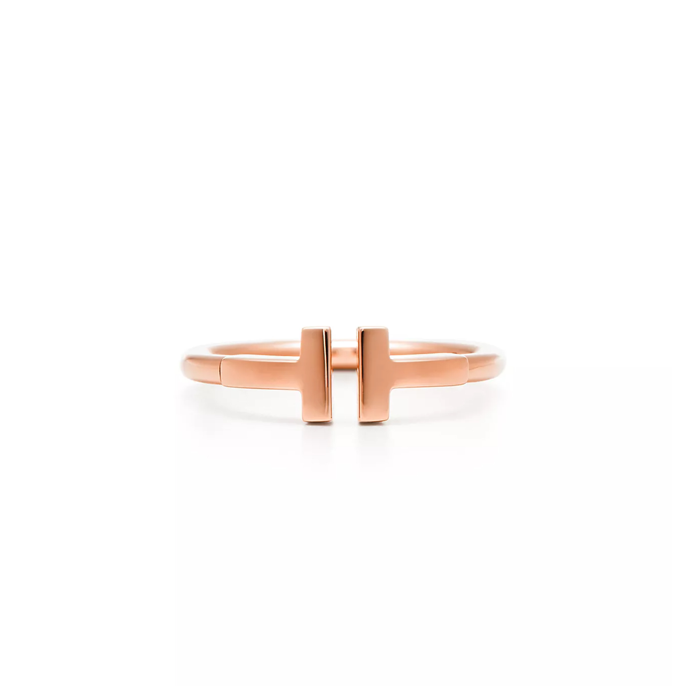 TIFFANY T WIRE RINGIN ROSE GOLD 60147375